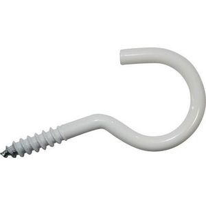 Deltafix. WASLIJNHAKEN 80 MM WIT 3 stuks.