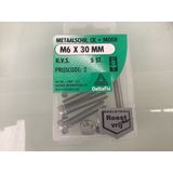 Deltafix - Moer - M6x30mm - RVS - 5 Stuks