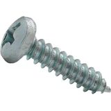 PARKERS Cilinderkop. 3.5x19mm. lang. R.V.S-A2. 25 stuks metaal schroeven. Deltafix. kruiskop-PZ2.