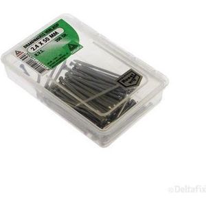 Draadnagel verloren kop RVS 2.4x50mm