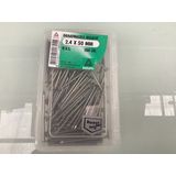 Deltafix - Draadnagel - Zwart - 2.4x50mm - RVS - 200gr