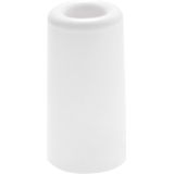 Deltafix Deurbuffer - Deurstopper - Wit - Rubber - 75 X 40 Mm - Schroefbevestiging