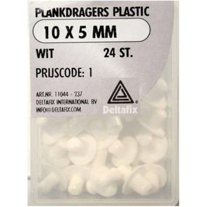 Plankdragers plastic 10 x 5 mm