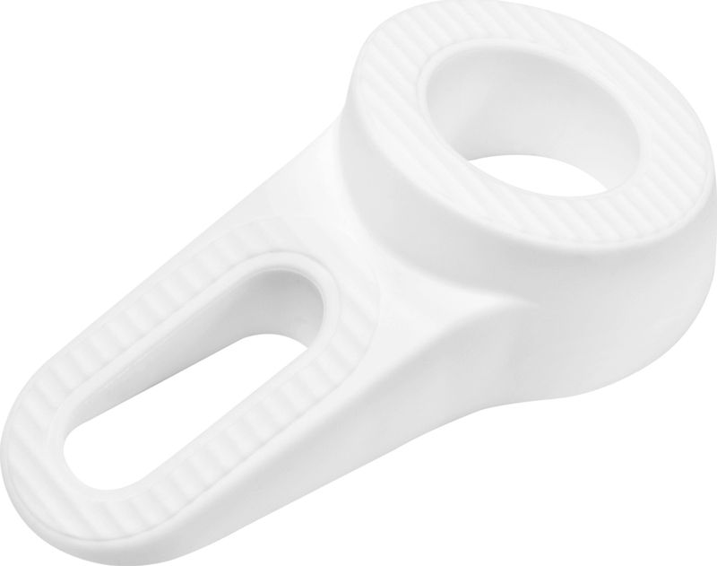 Deltafix - Deurwig - Wit - TPE Kunststof - Voor Kieren tot 38 mm