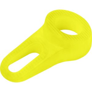 Deltafix Block it Deurwig - geel - TPE kunststof - 12 x 3,8 cm - Deurstoppers