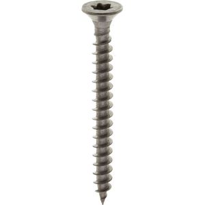 Deltafix spaanplaatschroef platkop / torx r.v.s. a2 4.0 x 30 mm 200 st.