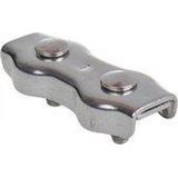 Deltafix - Staaldr.klem Duplx Verz 6mm - Schroeven