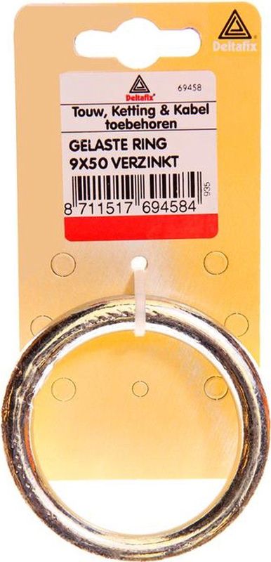Deltafix - Gelaste Ring - 9x50mm - Tuinieren/Ijzerwaren