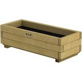 Hillhout - Bloembak rechthoek 34/82 - Vuren - 34x82x25 cm