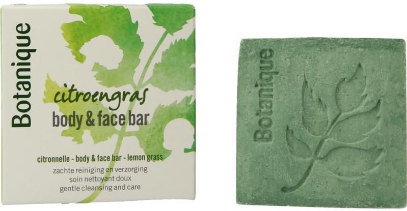 Botanique - Citroengras Body & Face Bar - 100gr - Natuurlijke Zeep