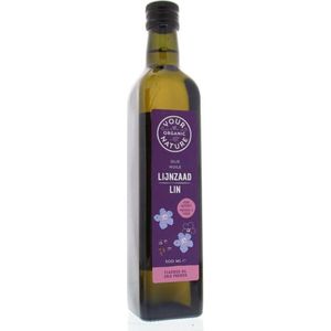 Your Organic Nature Lijnzaadolie bio 500ml