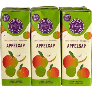 Your Organic Nature Appelsap 6-Pack Bio 1,2liter