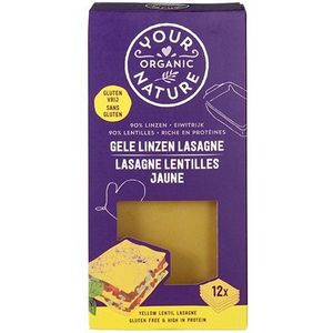 Your Organic Nature Gele Linzen Lasagne