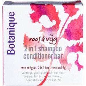 Botanique - 2-in-1 Shampoo Conditioner Bar - Roos & Vijg - Biologisch