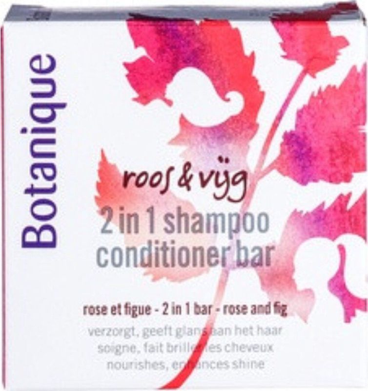 Botanique - 2-in-1 Shampoo Conditioner Bar - Roos & Vijg - Biologisch
