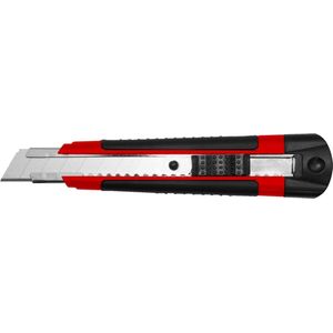 Steelwood Hobbymes - Afbreekmesjes 18 mm - Softgrip - Navulbaar - Sterk