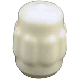 QlinQ Deurbuffer - deurstopper - wit - kunststof - 55 x 40 mm