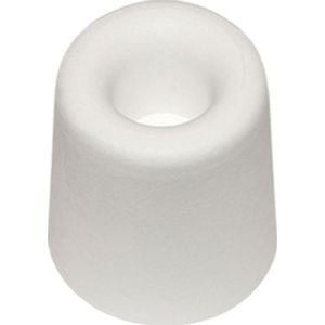 QlinQ Deurbuffer - deurstopper - wit - rubber - 30 x 25 mm