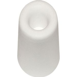 QlinQ Deurbuffer - deurstopper - wit - rubber - 75 x 40 mm