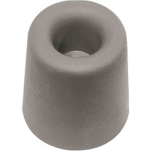 QlinQ Deurbuffer - deurstopper - grijs - rubber - 35 x 30 mm - schroefbevestiging