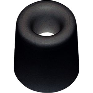 Deurbuffer - deurstopper - zwart - rubber - 30 x 25 mm - schroefbevestiging - Deurstoppers