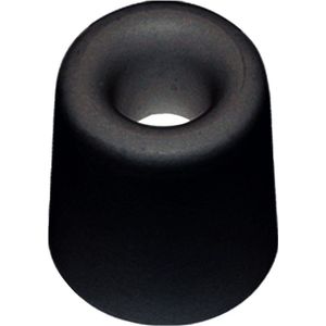 Deurbuffer zwart rubber 35x30mm