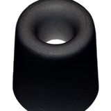 Deurbuffer zwart rubber 50x35mm