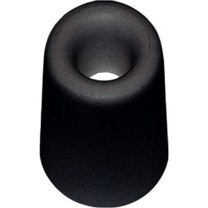 Deurbuffer zwart rubber 75x35mm