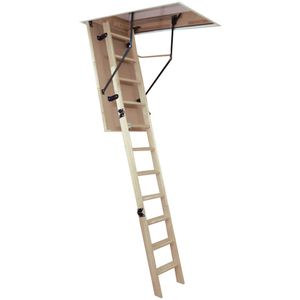 Altrex - Woodytrex Budget - Binnentrap - 120x70cm - Voorgeassembleerd - Inclusief Luik