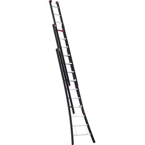 Altrex Nevada Reformladder 3delig - 3x10 sporten - Werkhoogte 4.80m