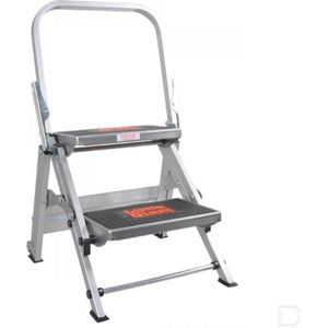 Altrex - Brenta 2 Treds - Industrietrap - Kleur: Geen - Materiaal: Geen - Werkhoogte 2.45m