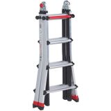 Altrex Varitrex Teleprof  Telescopische Vouwladder - Telescopisch - 4x4 Sporten - Werkhoogte 5m