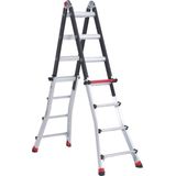 Altrex Varitrex Teleprof  Telescopische Vouwladder - Telescopisch - 4x4 Sporten - Werkhoogte 5m