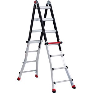 Altrex Varitrex Teleprof  Telescopische vouwladder - Telescopisch - 4x4 sporten - Werkhoogte 5m