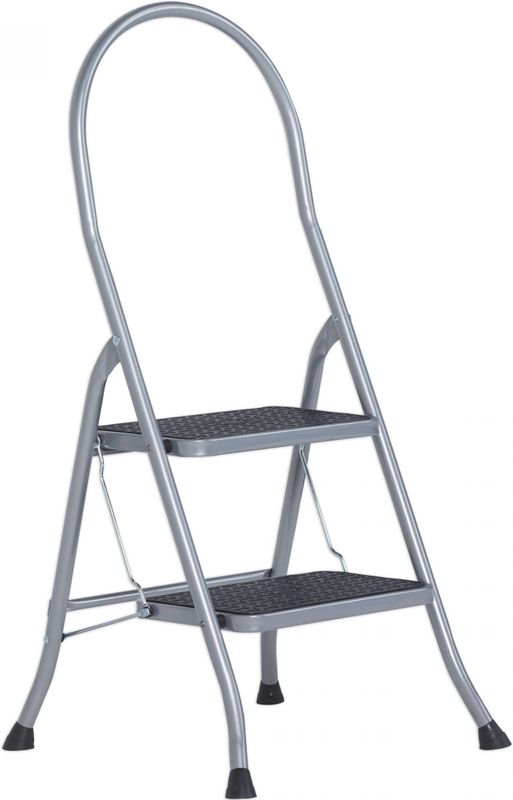 Altrex Cromato Silver 2-plus 2 treeds - Huishoudtrap - Werkhoogte 2.45m