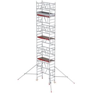 Rolsteigers snelbouw ,B:1650,D:750,H:7000mm aluzilver Laadvermogen (kg): 480.