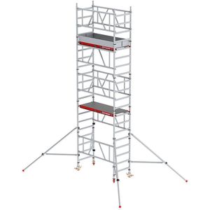 Altrex Snel op te bouwen rolsteiger MiTOWER Plus, Fiber-Deck®-platform, werkhoogte 6 m