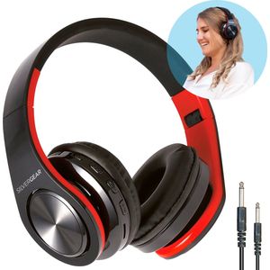 Silvergear® Bluetooth Draadloze Over-Ear Hoofdtelefoon - Hi-Res Audio - Opvouwbaar - 10m Bereik - Stevige Bas