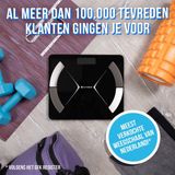 Silvergear - Slimme Bluetooth Weegschaal - Wit - Kunststof - 14 Meetfuncties