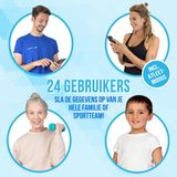 Silvergear Weegschaal Personenweegschaal - Slimme Weegschaal met Lichaamsanalyse 14x - Met App - Wit