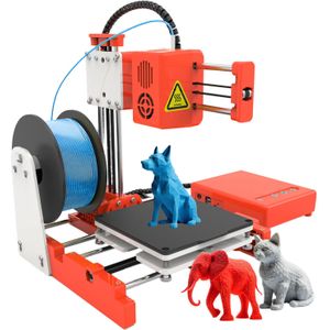3D&Print 3D Printer voor Beginners & Kinderen - Bouwpakket - Starterspakket voor Kinderen - Oranje