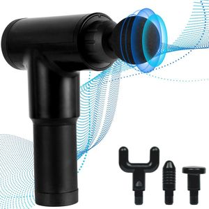 Silvergear Massage Gun Professioneel - Massage Pistool - Massage Apparaat - Draadloos - Stil - Zwart