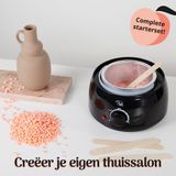 Peachbeauty Wax Apparaat Ontharing - Ontharingsapparaat - Wax Beans - Wax Heater - 100ml - Zwart