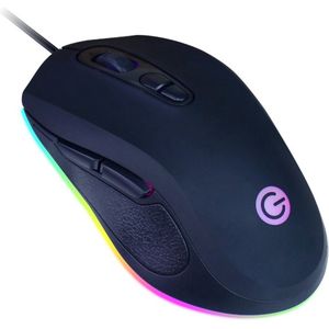 Silvergear Gaming Muis – Zwart - 4 Instelbare DPI Standen - 7 Knoppen