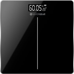 Silvergear Weegschaal Personenweegschaal Digitaal - Precisie Weegschaal - Weegschalen - tot 0,01 KG - Beste Koop