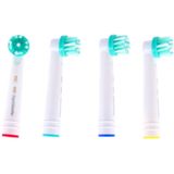 Optismile Opzetborstels Voor Oral-B Elektrische Tandenborstels 4 Stuks