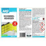 HG - Schimmelreiniger - 250ml - Effectieve Verwijdering van Schimmel en Vochtplekken