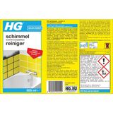 HG - Schimmelreiniger - 250ml - Effectieve Verwijdering van Schimmel en Vochtplekken