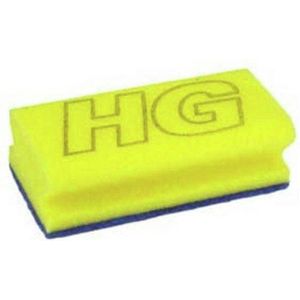 HG sanitairspons blauw/geel 1st