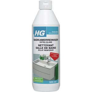 HG badkamerreiniger | 500 ml (Hoog geconcentreerd, Extra glans, Voor de badkamer)